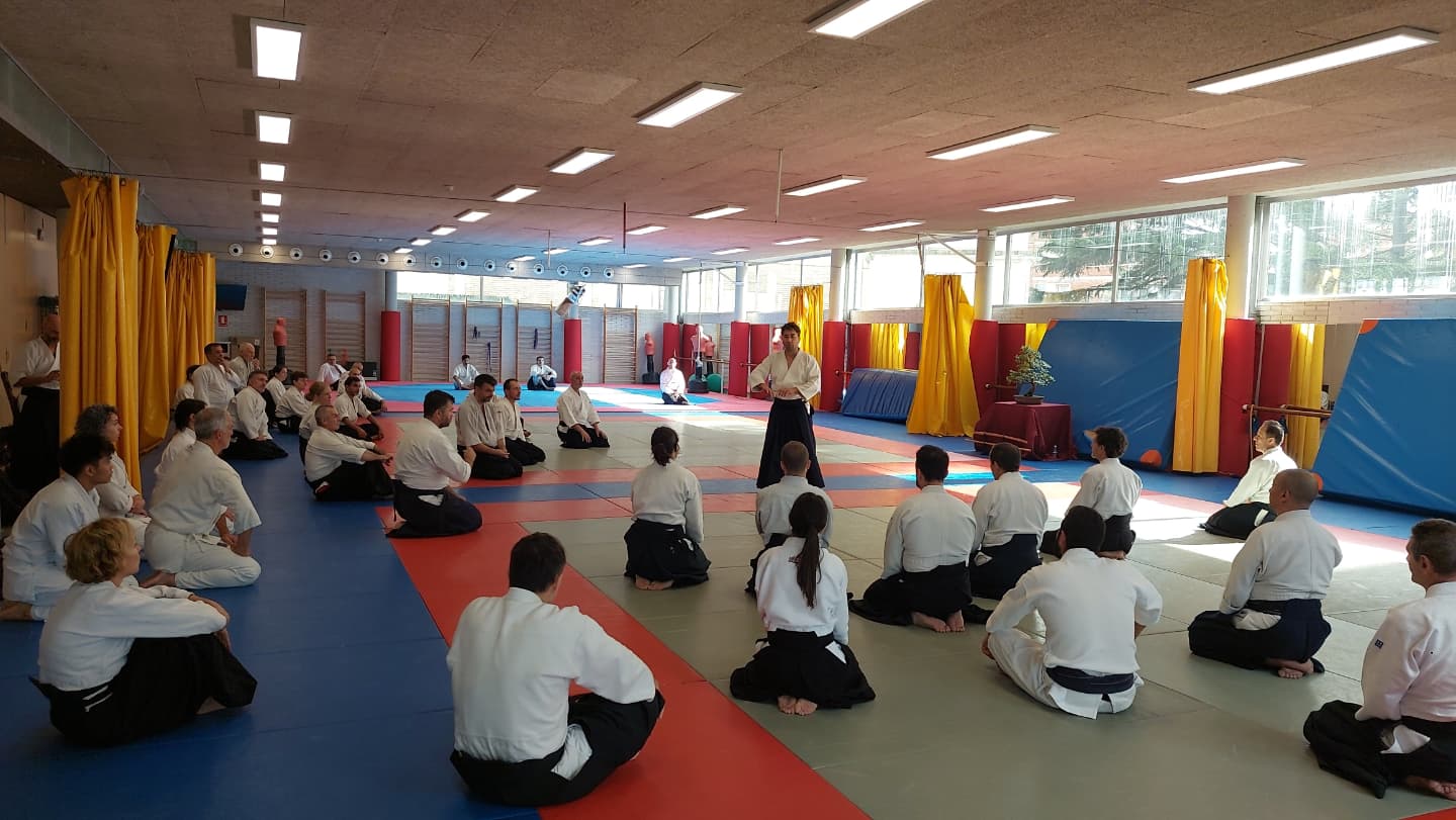 Curso Nacional de Aikido con Shu kitaura. Pamplona 19-10-24